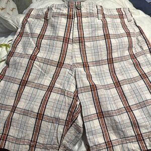 Plaid Shorts Mossimo Supply‎ Company Size 40 Golf Casual Vacation pockets